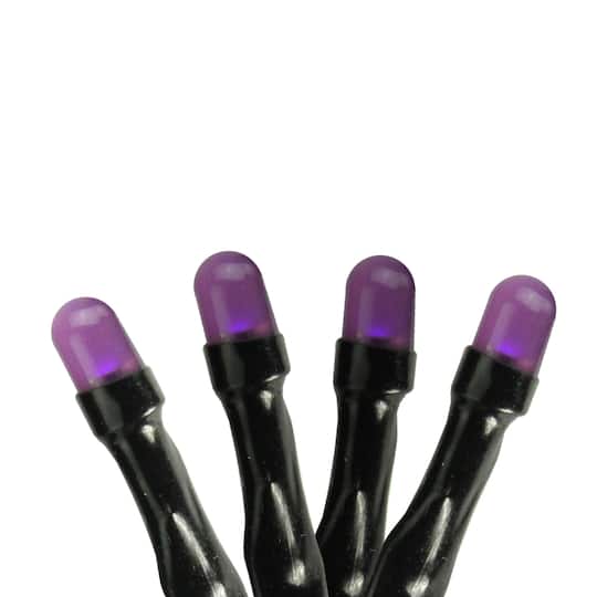15ct. Purple LED Micro Halloween String Lights